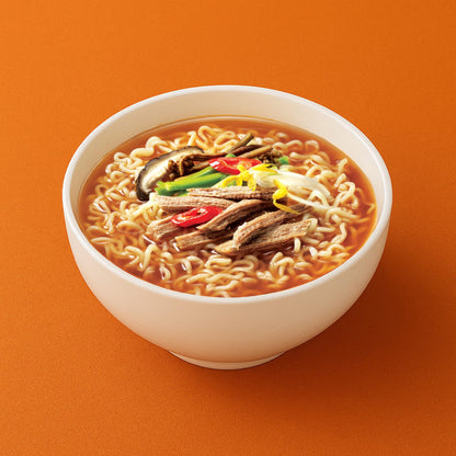 Paldo Hot & Spicy Noodle Soup,3.03-Ounce Cup (Pack of 12)