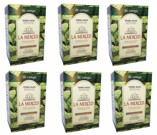 La Merced De Campo Yerba Mate 500 g (1.1 lb) 6 units