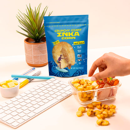 Inka Corn Nuts, Gluten Free Roasted Giant Corn, Original Flavor, 4 Ounce (Pack of 6)