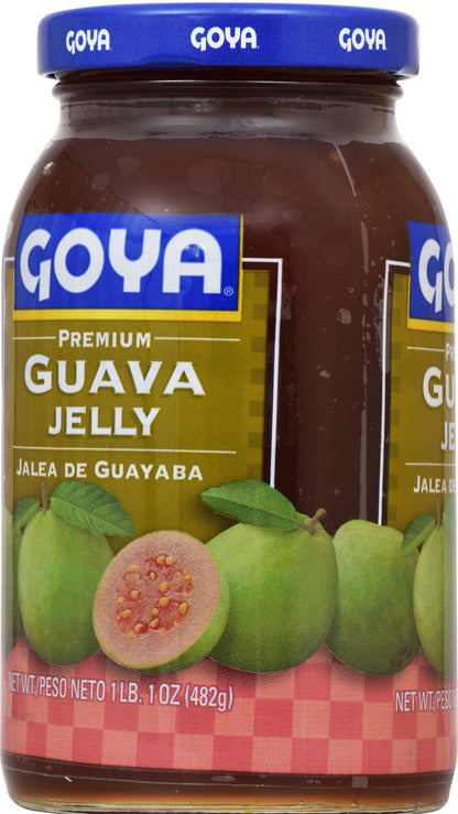 Goya Guava Jelly, Glass Jar, 17 oz