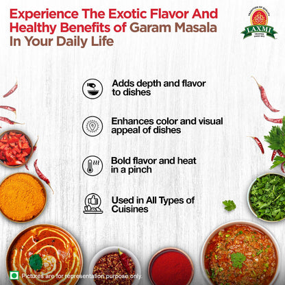 Laxmi Red Chilli Powder - 14oz (400g) | Nutrient-Rich Chilli Powder | Non-GMO certified | Guaranteed Quality and Taste |