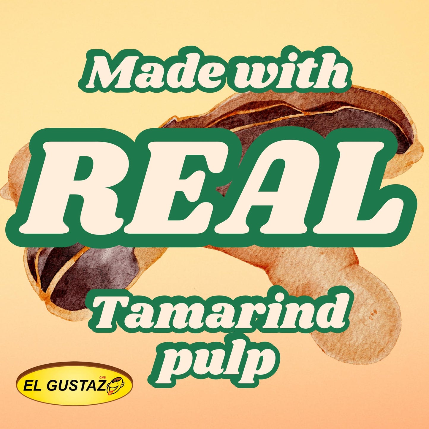El Gustazo Tamarind Balls Candy, Dulce de Tamarindo Natural, Sweet & Tangy Flavor, 8 oz Pack
