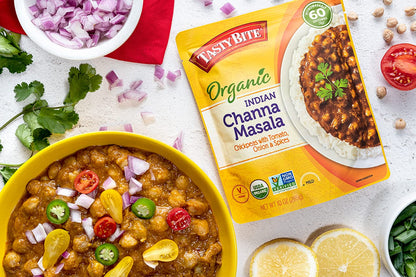 Tasty Bite Organic Channa Masala, 10 Ounce, Ready to Eat, Microwavable Entree, Vegan & Gluten Free