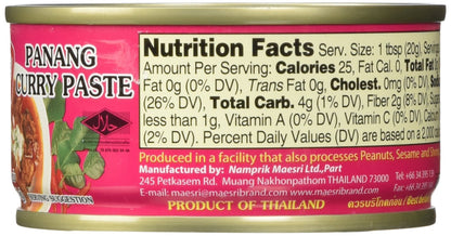 Maesri Thai panang curry, 4 Ounce (Pack of 2)