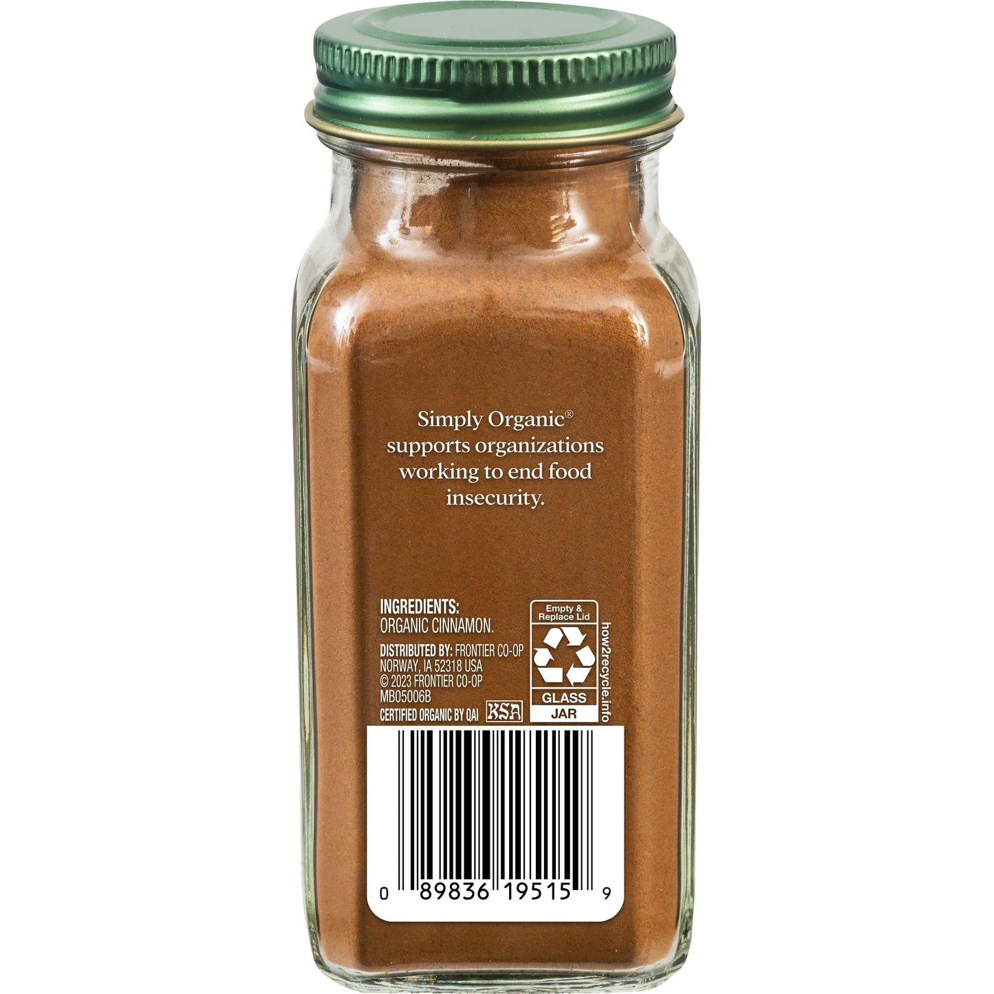 Simply Organic Ceylon Ground Cinnamon, 2.08 Ounce 3 Pack, Non-GMO Organic Cinnamon Powder, Vegan
