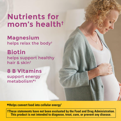 Nature Made Prenatal Vitamins for Women with Folic Acid + DHA, Prenatal Vitamin and Mineral Supplement for Daily Nutritional Support, 110 Softgels, 110 Day Supply