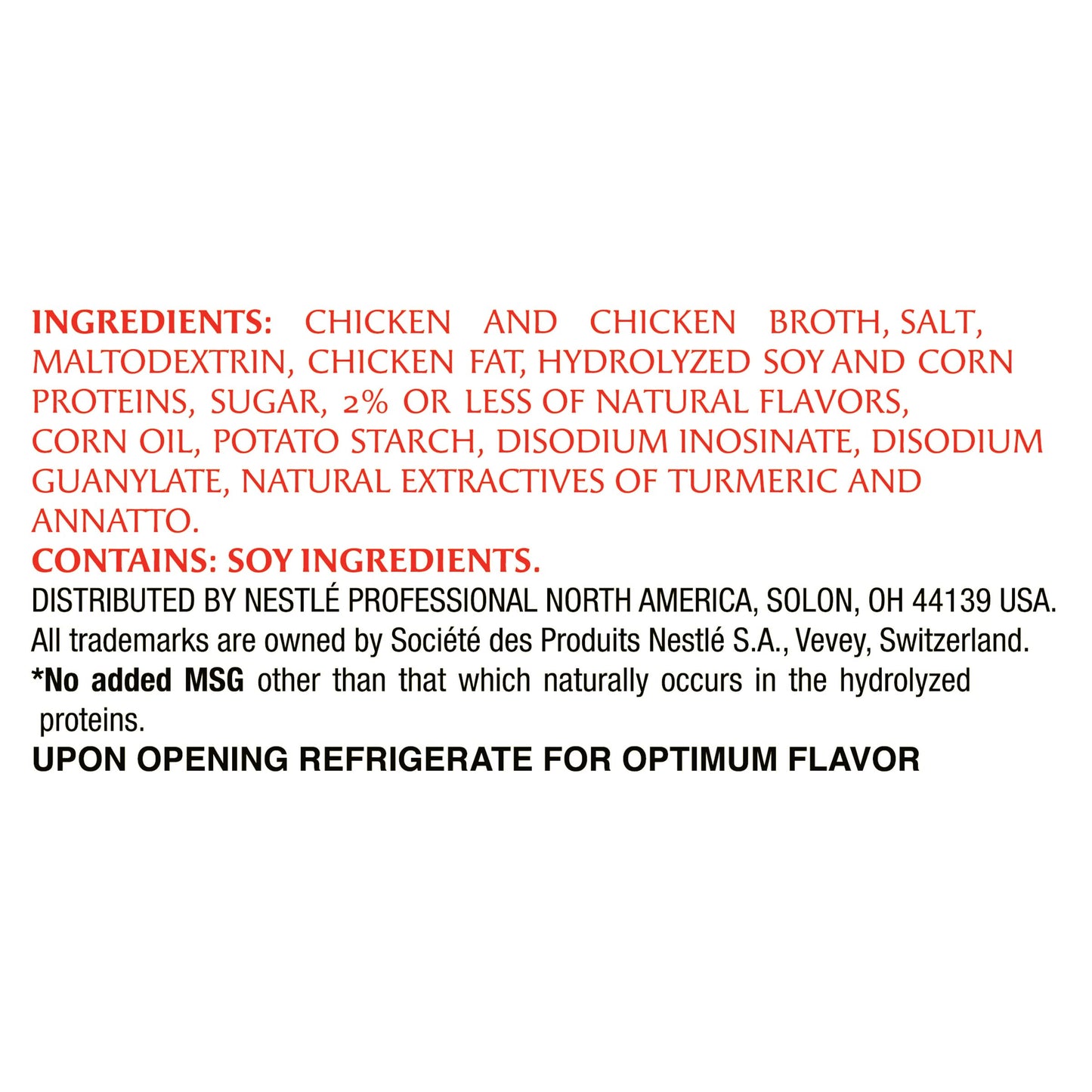 Maggi Chicken Base, Stock and Bouillon, Gluten Free, No MSG, Bulk 1 lb Tub (Pack of 6)