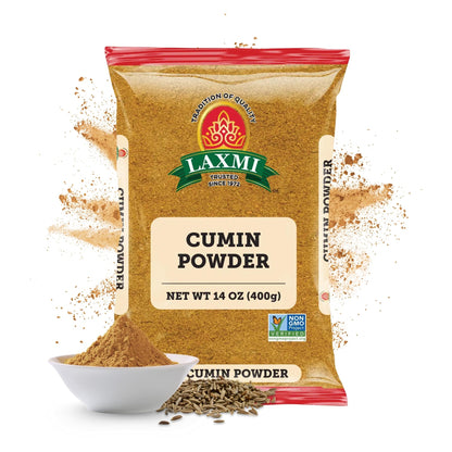 Laxmi All-Natural Dried Cumin Powder - 14 Ounce