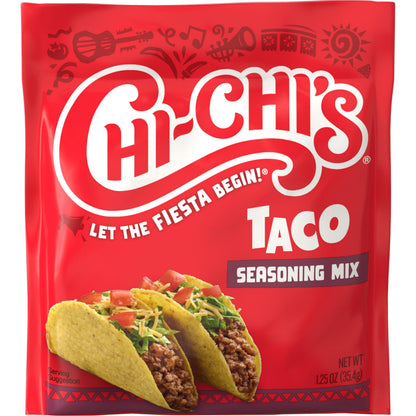 CHI-CHI’S Taco Seasoning Mix, 1.25-Ounce (Pack of 24)