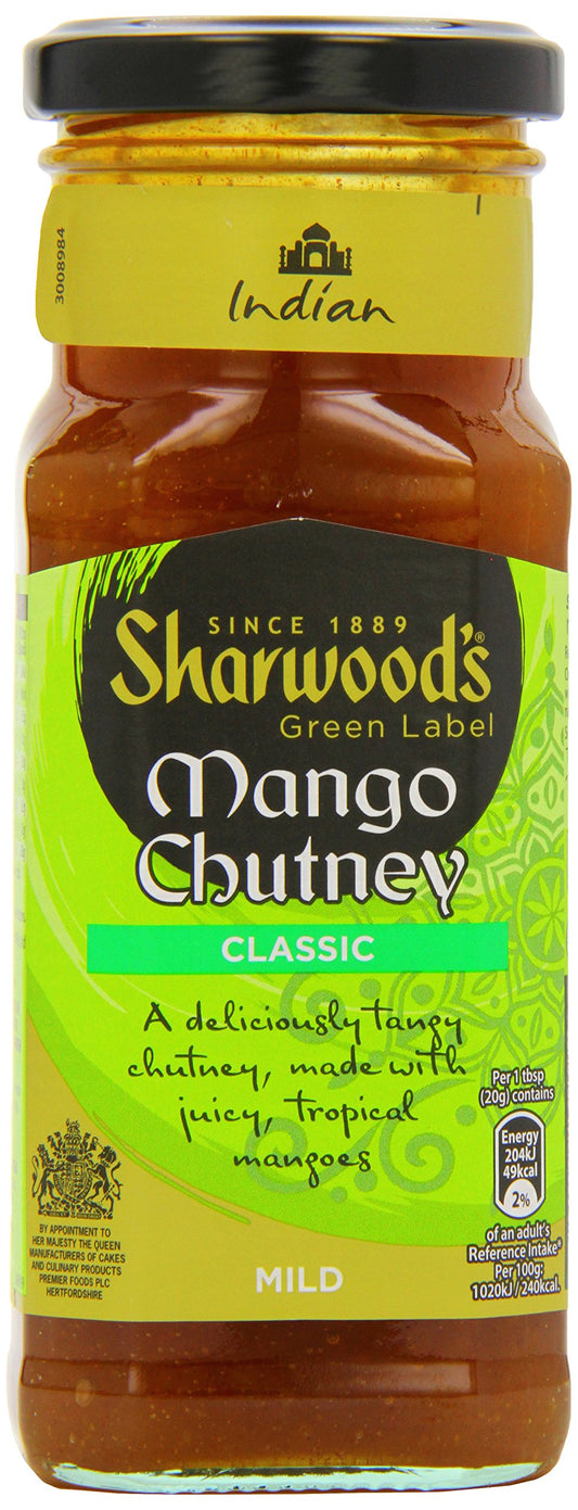 Sharwood's Green Label Mango Chutney 360g