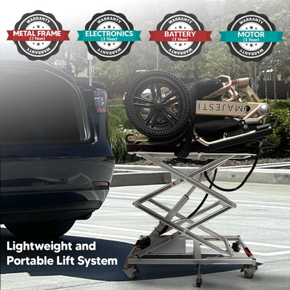 Wheelchair Lifts, Wheelchair Lift for Cars, Scooter Lifts for Trucks, Mobility Scooter Lift, Lightweight Space Saving Lift for Car, Lift Up to 110 lbs.
