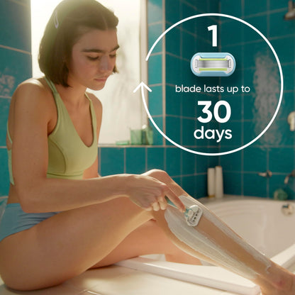 Gillette Venus Extra Smooth Womens Razor Blade Refills, 6 Count, Designed for a Close, Smooth Shave