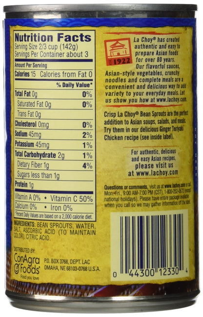 La Choy, Bean Sprouts Asian Cuisine 14oz