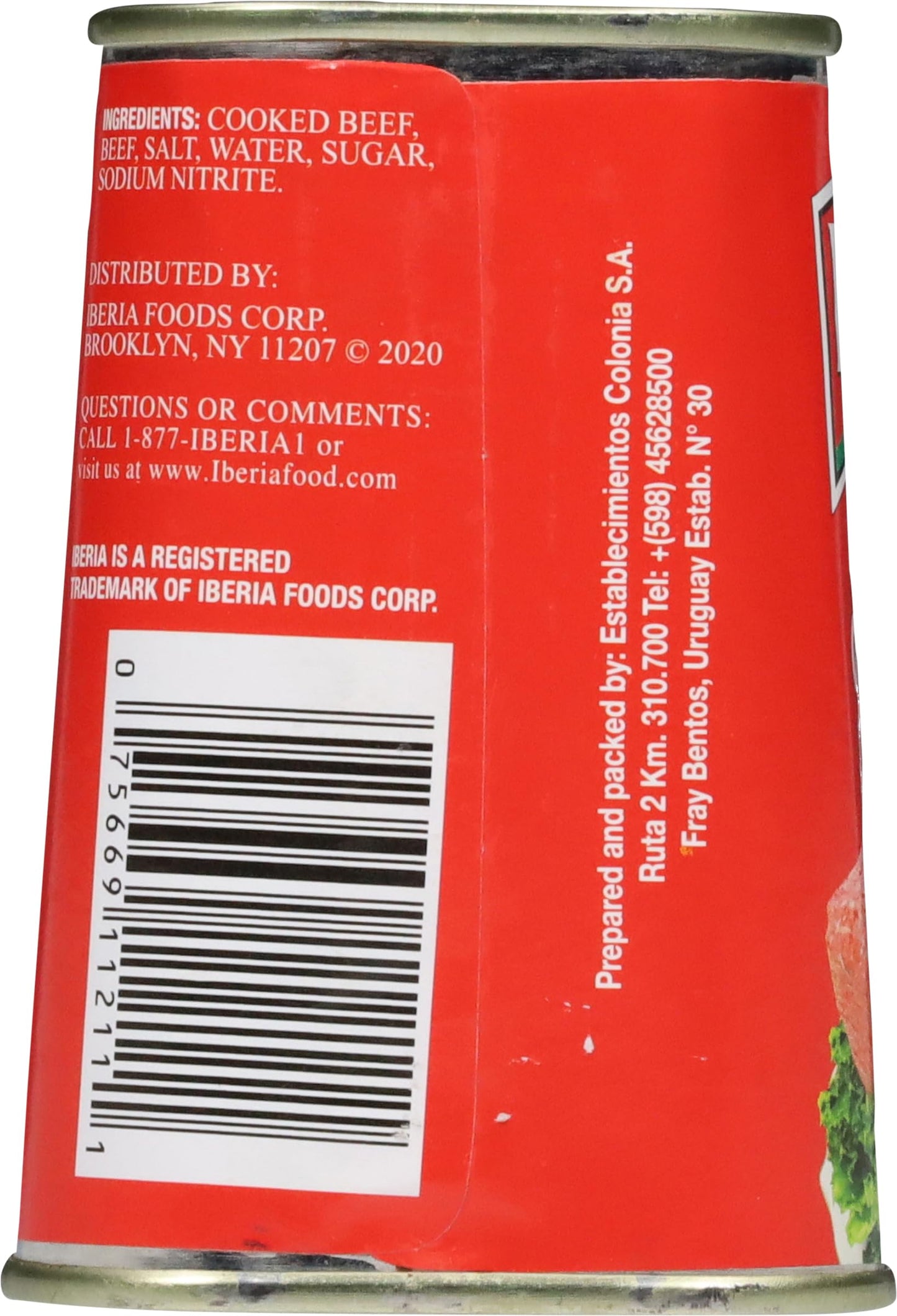 Iberia Corned Beef, 12 oz, Premium Quality Corned Beef With Natural Juices, Halal