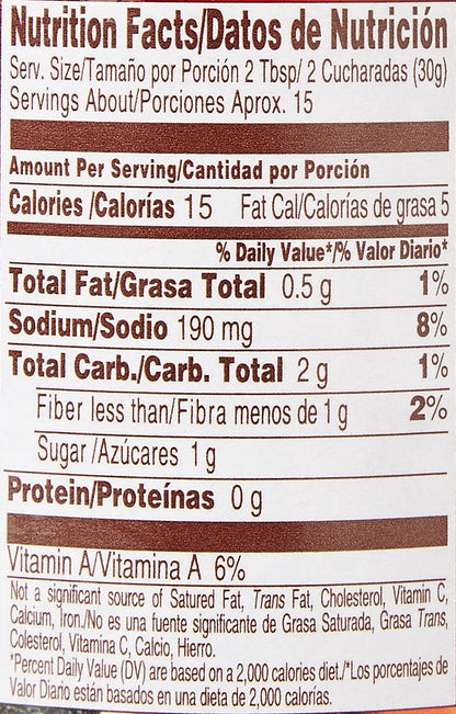 La Costena Glass Salsa Taquera 16 oz