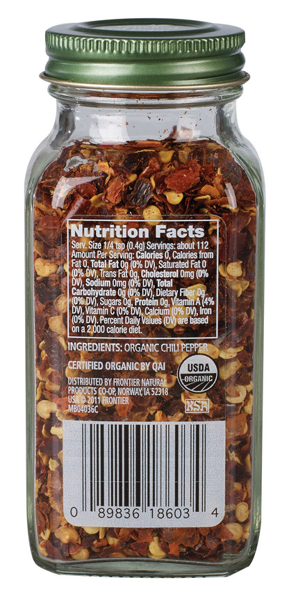 Simply Organic Crushed Rep Pepper | Certified Organic | 1.59 oz. (3 Pack)