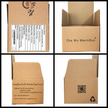 ChaWuWarmSun Lapsang Souchong Black Tea,No Smokey,3.5oz/100g,Loose Leaf Chinese Hong Cha