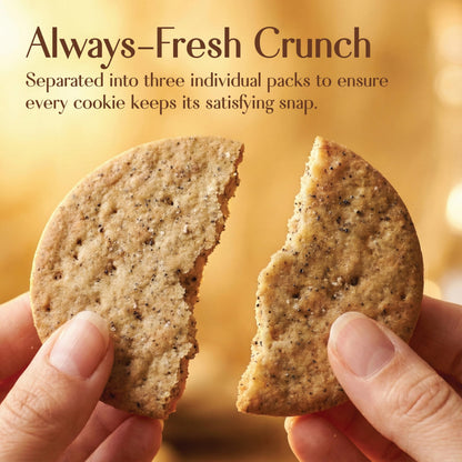 Jans Tradition Cookie Thins, Coffee Flavor Baked Crackers, 4.2 oz (Pack of 6)