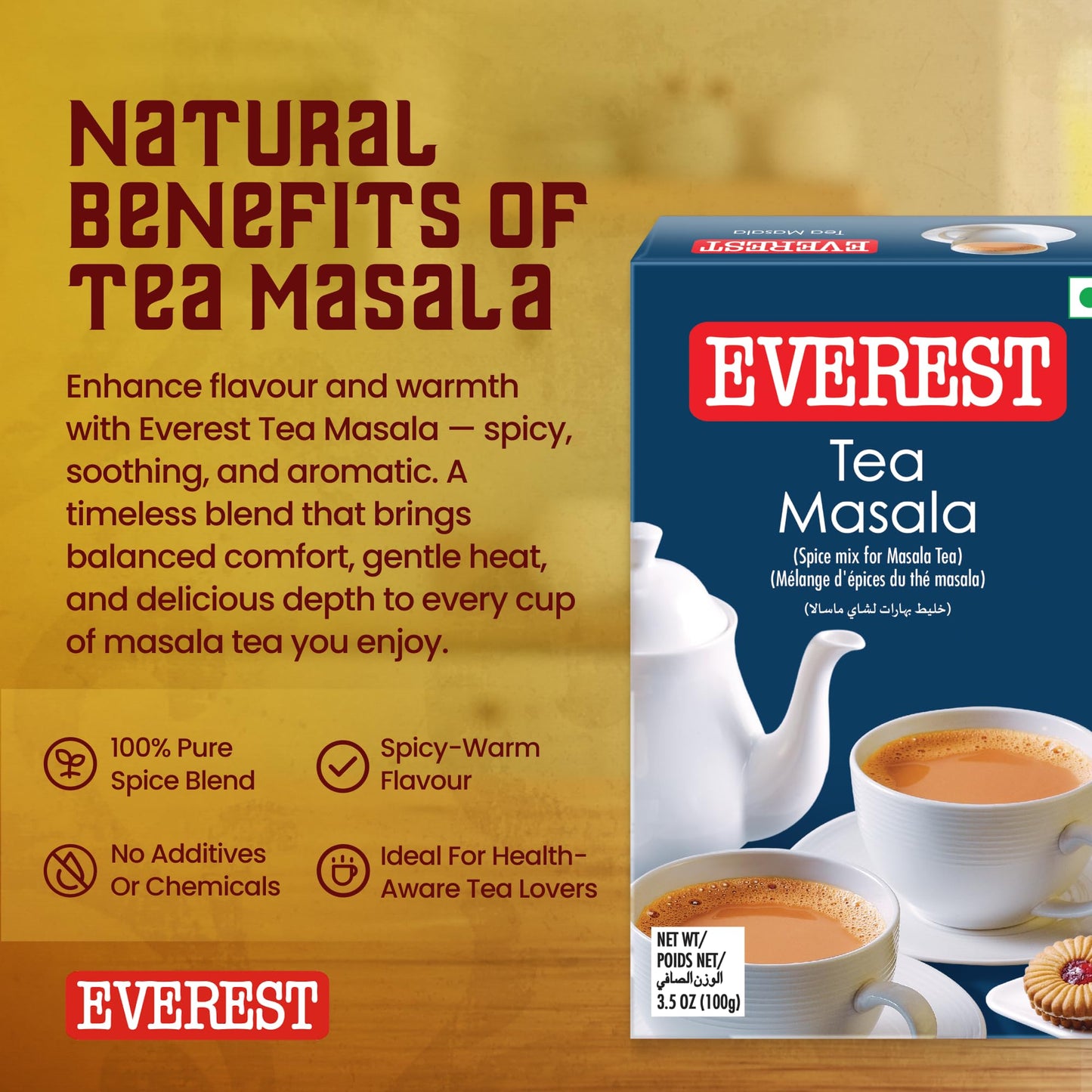 Everest Tea Masala - 100gms