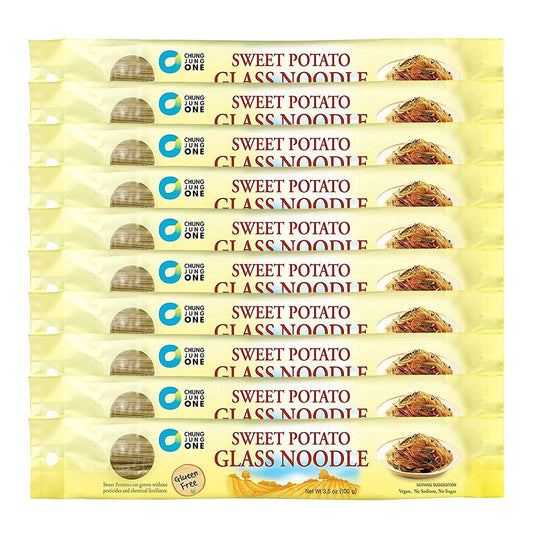 Chung Jung One Sweet Potato Glass Noodle (1000) 10 Packs