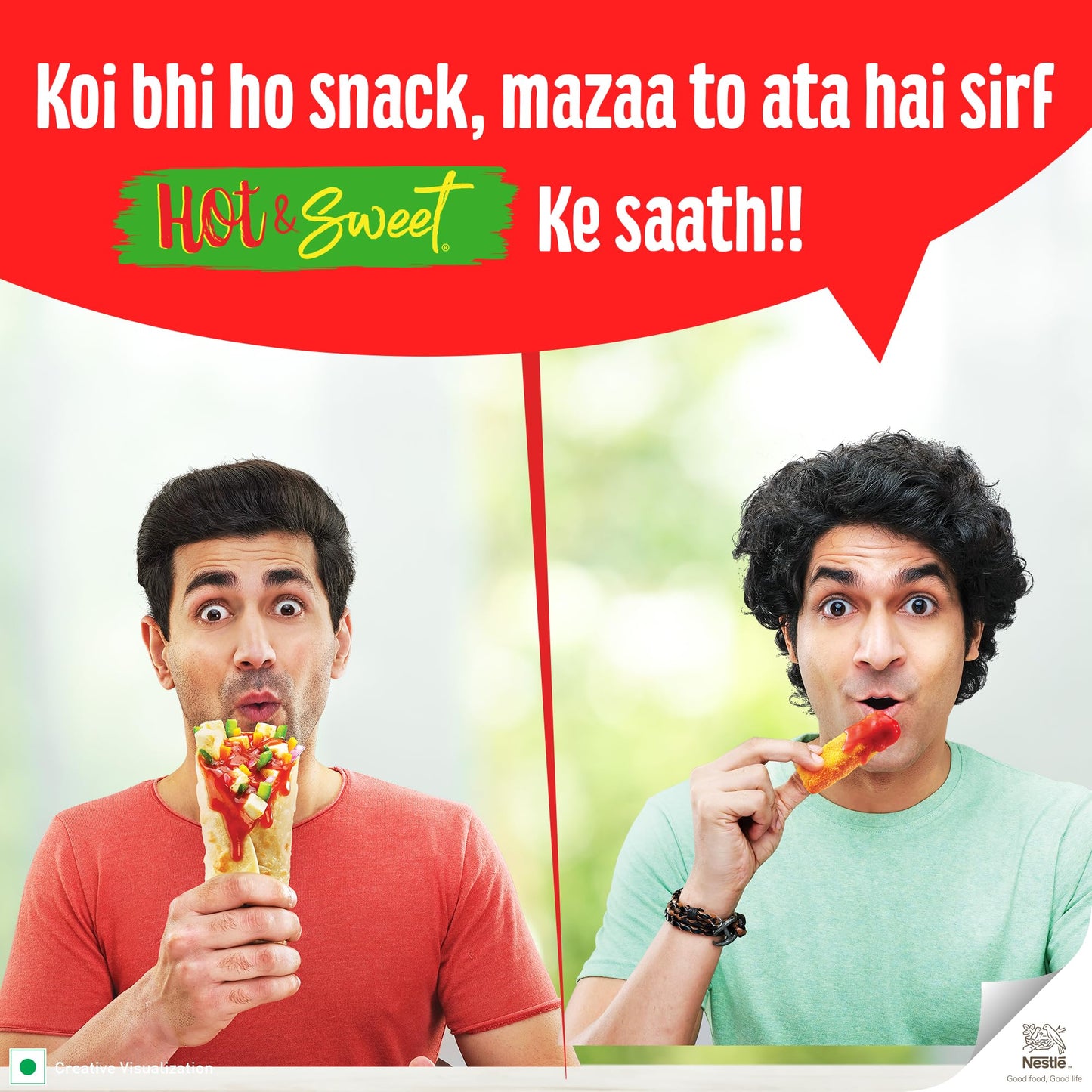 Maggi Hot & Sweet Tomato Chilli Sauce - 1kg., 2.2lb