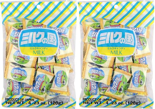 Kasugai Milk no Kuni Candy 4.22oz (2 Pack)
