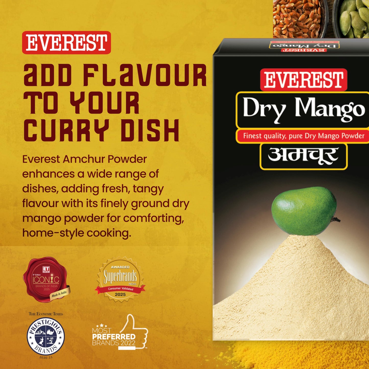 Everest Dry Mango Powder (Aamchoor) - 100 Grams
