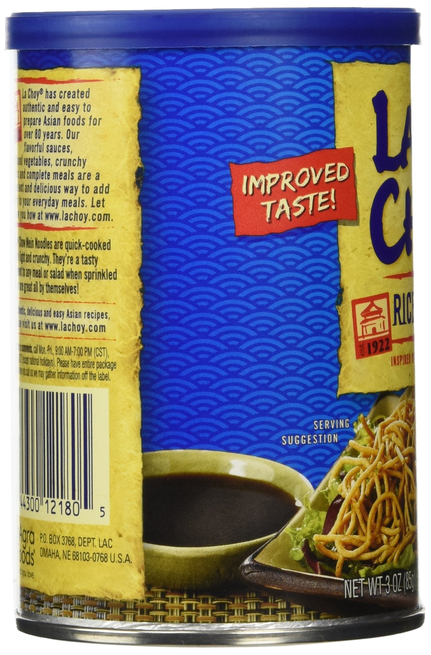 La Choy, Rice Noodles, 3oz Canister (Pack of 4)