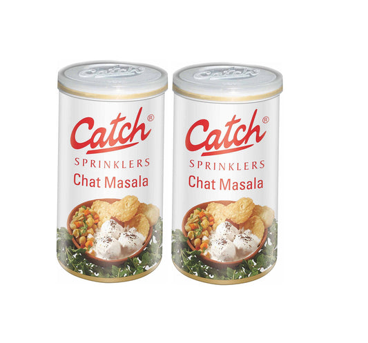 Catch Spices Chat Masala Sprinkler (pack of 2) 100gms (With 10% Extra)