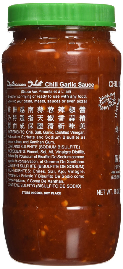 Huy Fong Chili Garlic Sauce, 18-Ounce (Pack of 3)