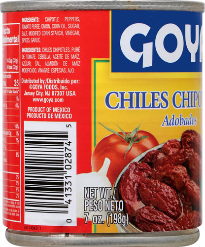 Goya Chipotle Peppers in Adobo Sauce - 7 oz.