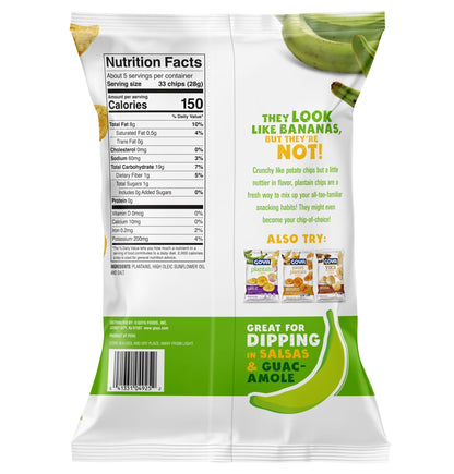 Goya Foods Plantain Chips, Original, 5 Ounce (Pack of 12)