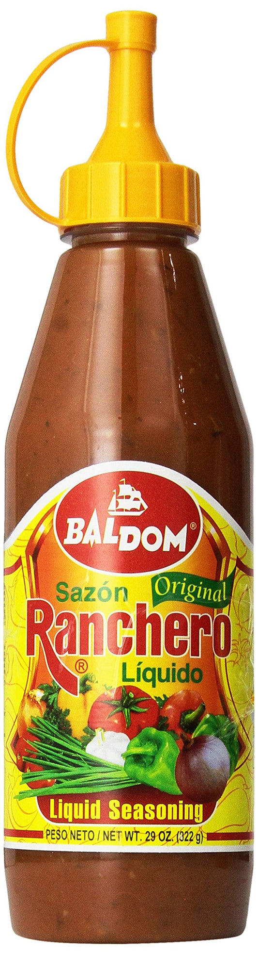 Baldom Sazon Ranchero Liquido Original 29oz, Pack of 2