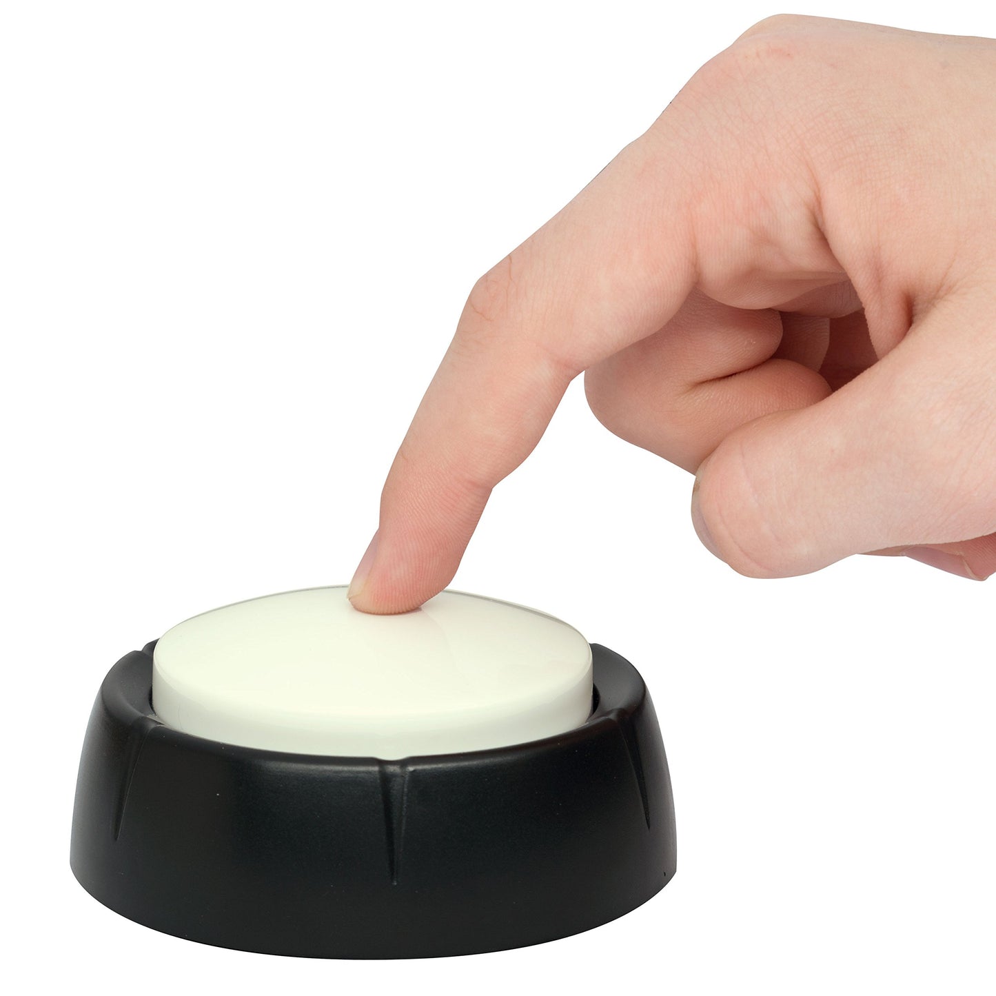 Large Talking Alarm Clock for Blind - Announcing Time, Date and Week of Day. Perfect for Visually impaired, Elderly, Hearing aid (White)