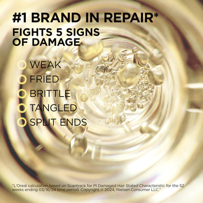 L'Oreal Paris Elvive Total Repair 5 Damage-Erasing Balm with Almond and Protein, 8.5 Ounce