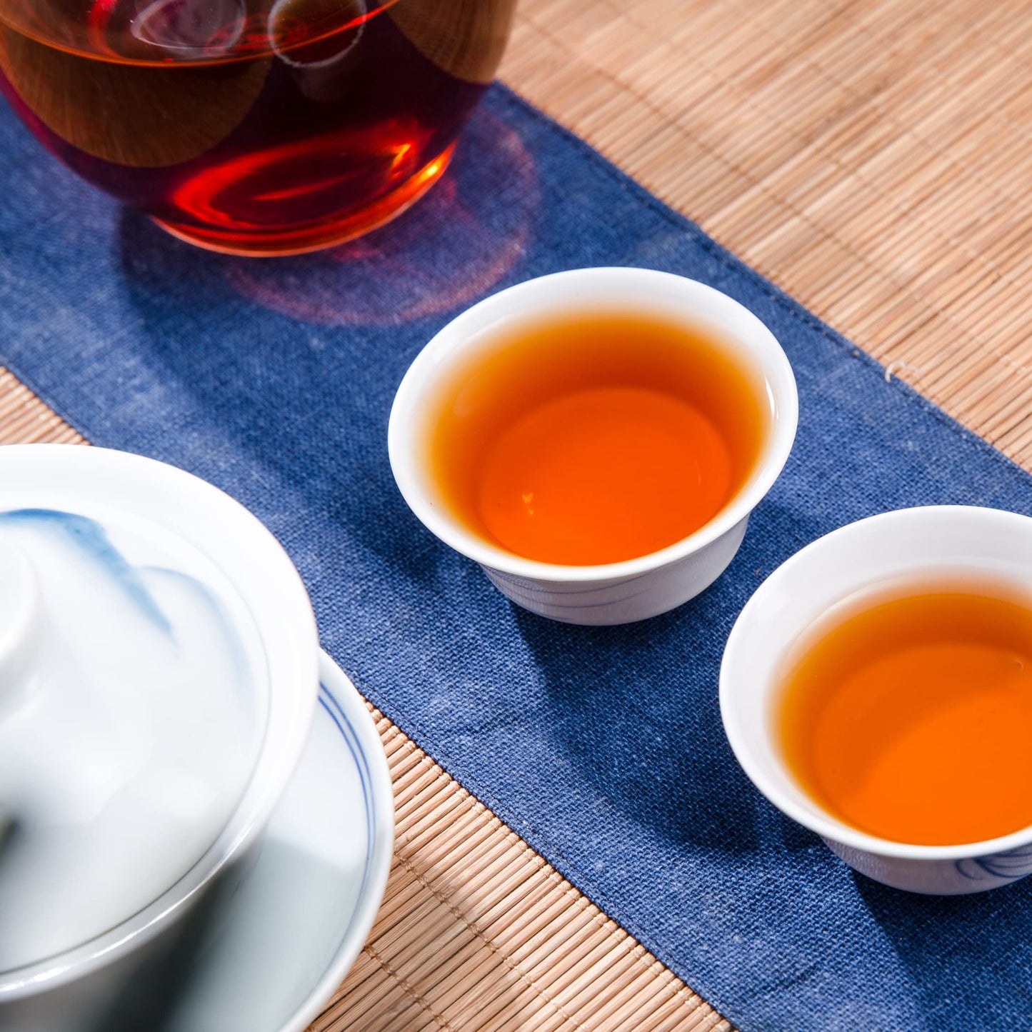 ChaWuWarmSun Lapsang Souchong Black Tea,No Smokey,3.5oz/100g,Loose Leaf Chinese Hong Cha