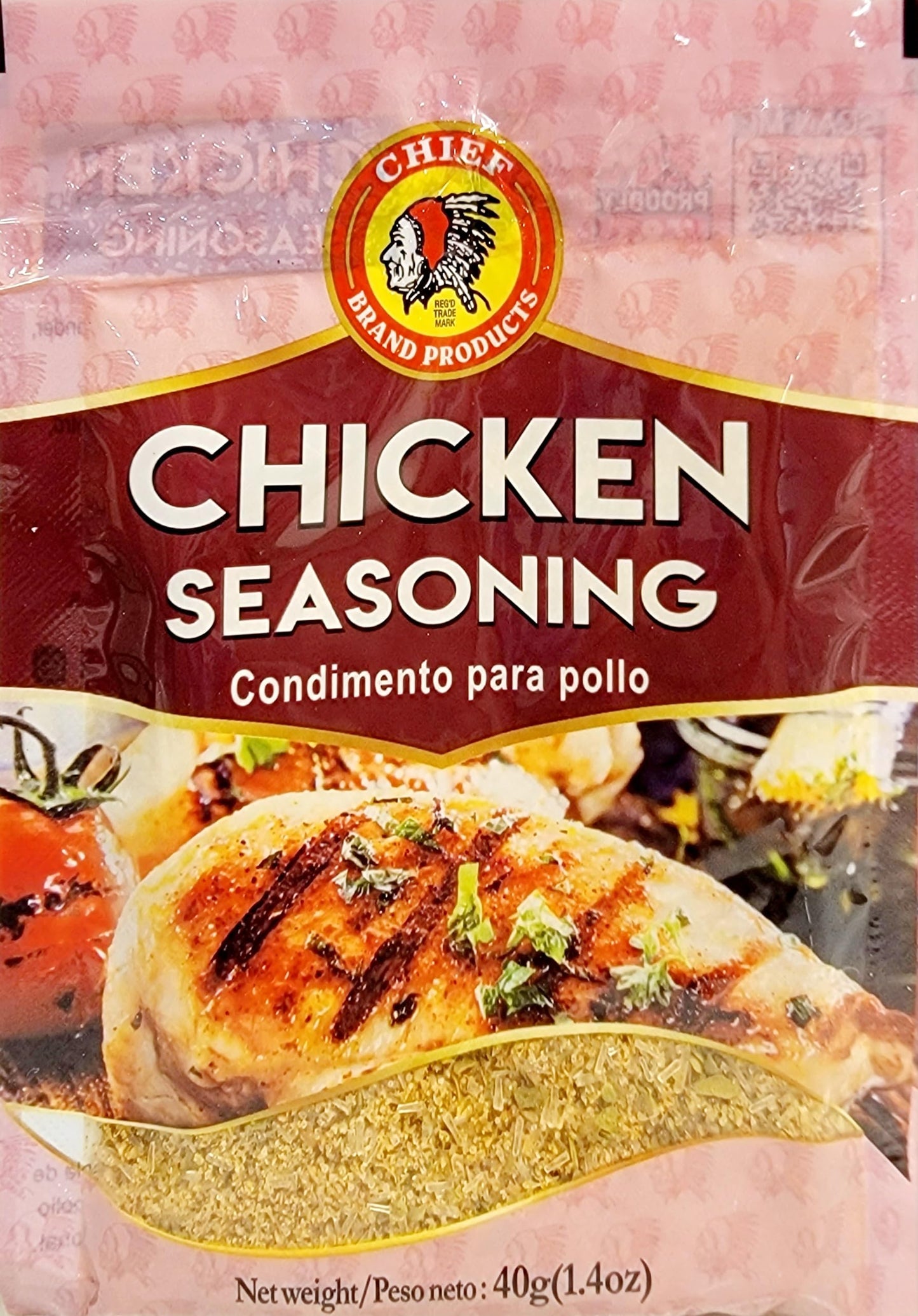 Chief Chicken Seasoning (40grams Single Bag) - Product of Trinidad