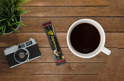 Trung Nguyen — G7 Instant Coffee — Espresso — Strong and Bold — Instant Vietnamese Coffee (15 Packets/Box)