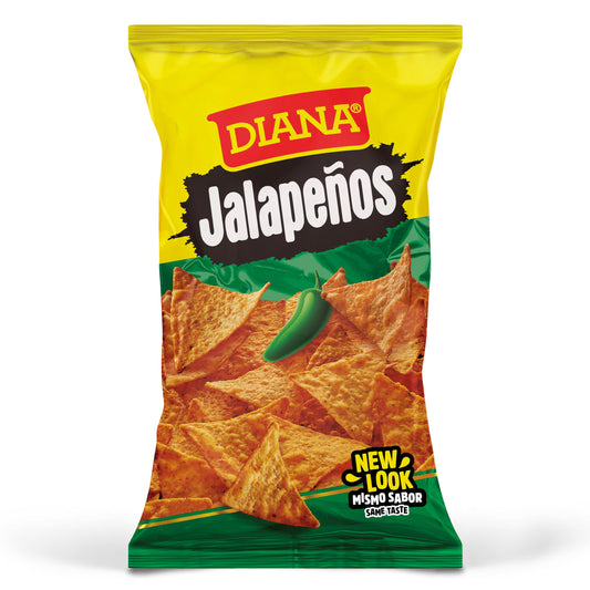 Diana Jalapeños Tortilla Chips, 3.84 Oz