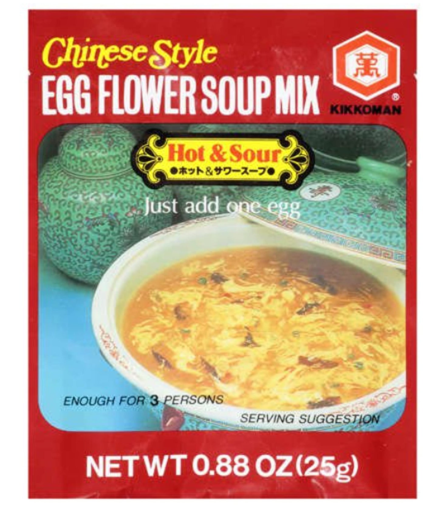 Kikkoman Soup Egg Flower Hot&Sour