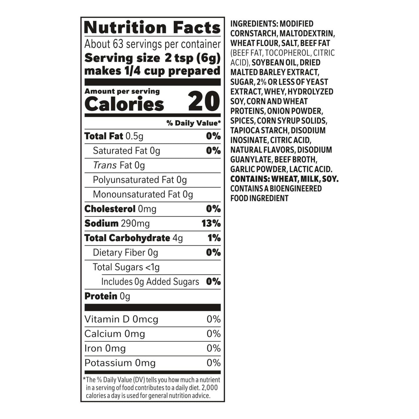 Trio Gravy Mix, Brown Gravy, Holiday Roasts, Dehydrated, Just Add Water, 13.37 oz Bag