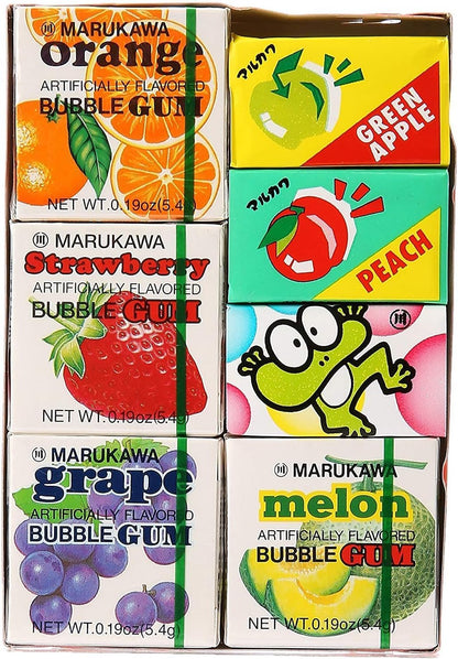 Marukawa 7 Pack Bubble Gum 1.29oz (5 Pack)