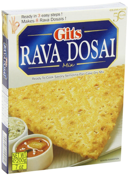 Gits Rava Dosai Mix, 7 Ounce