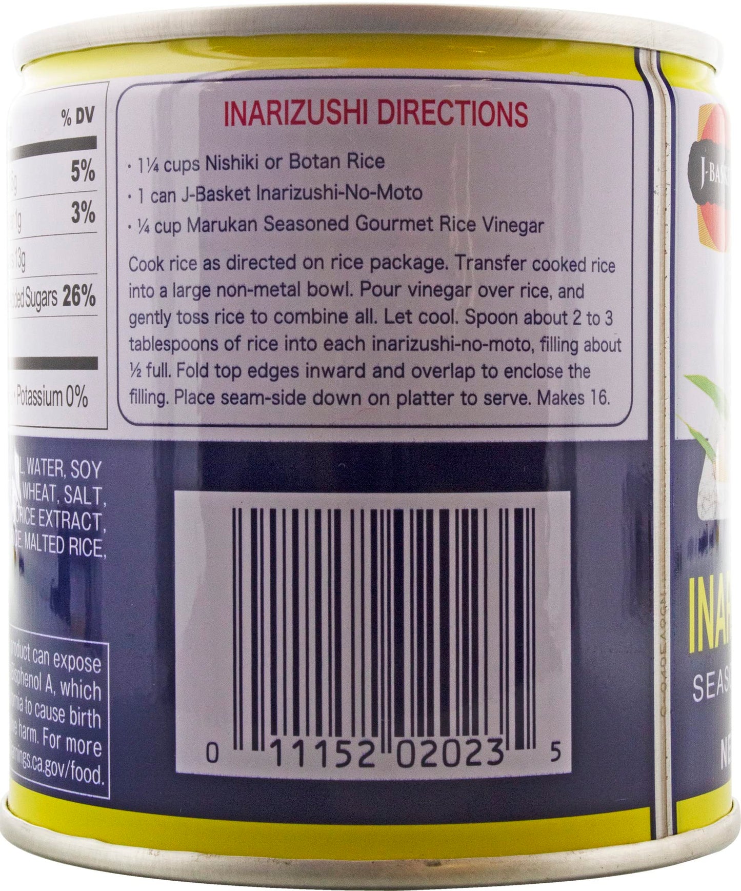 Jfc International Inarizsushi No Moto, 10 Ounce (Pack of 4)