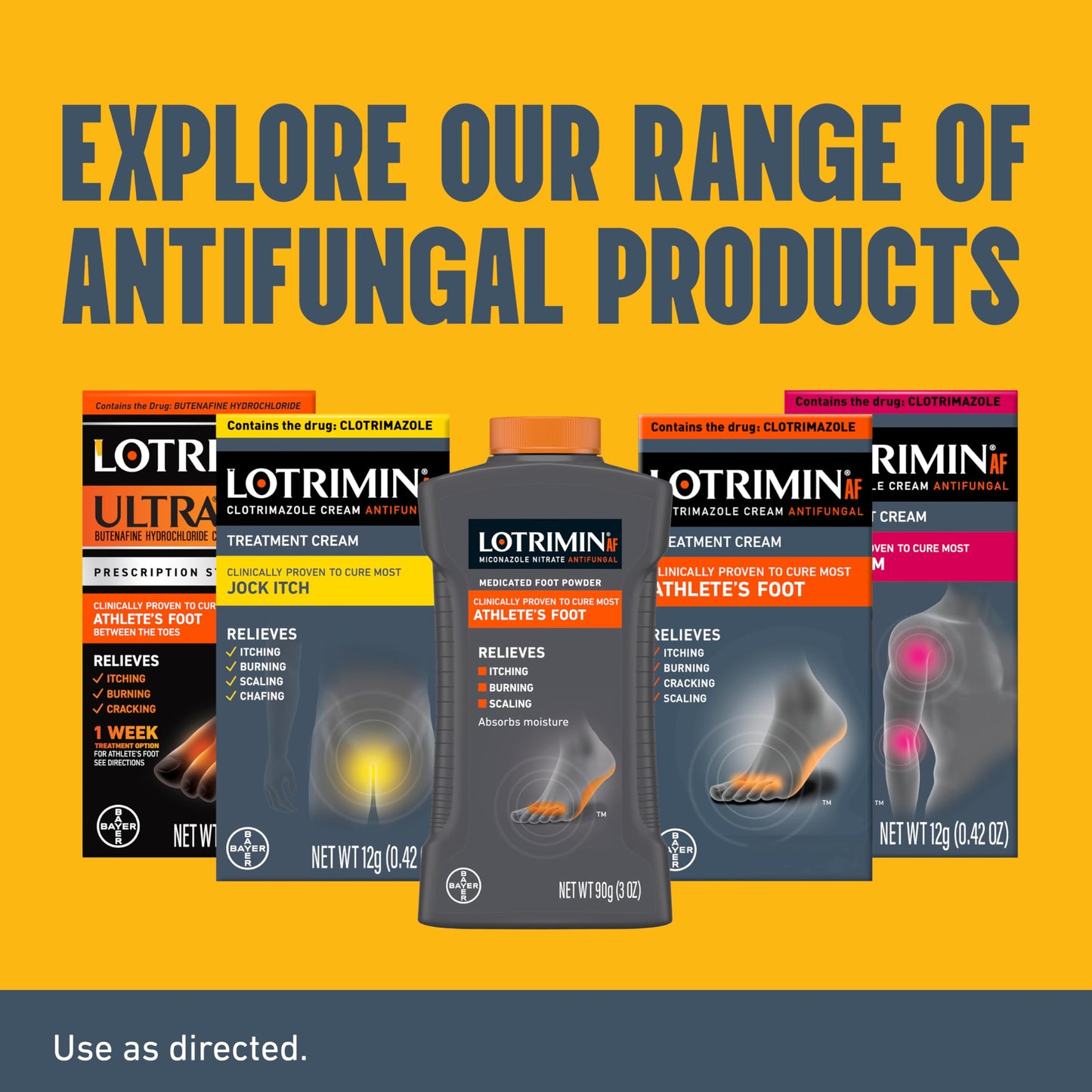 Lotrimin Ultra Jock Itch Cream - Powerful Butenafine Hydrochloride Treatment for Jock Itch, 0.42 Ounce (12 Grams) (Packaging May Vary)