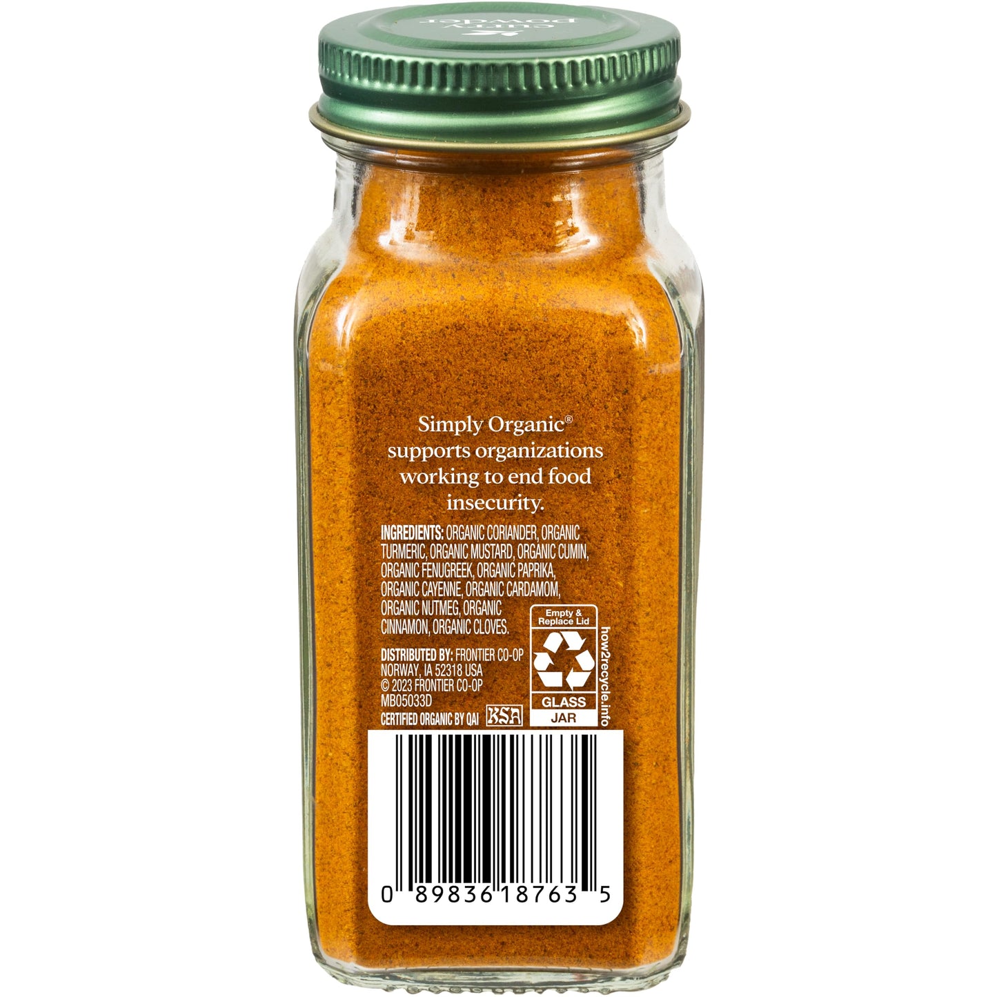 Simply Organic Certified Organic Curry Powder, 3-Ounce 3-Pack, Aromatic Blend 11 Indian Cooking Spice for Meat, Seafood, Tofu