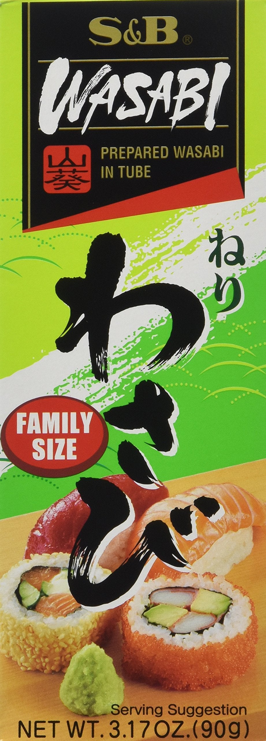 S & B Wasabi Paste 90g (Pack of 3)