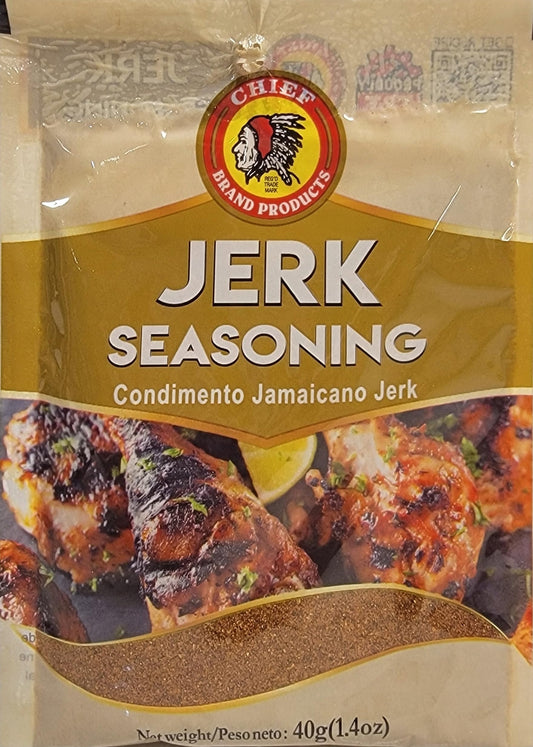 Chief Jerk Seasoning (40grams Single Bag) - Product of Trinidad