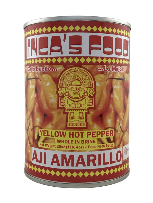 Aji Amarillo Inca's Food Yellow Hot Pepper, 30 grams