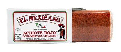 El Mexicano Achiote Paste (Red, 3.5 oz)(Pack 1)